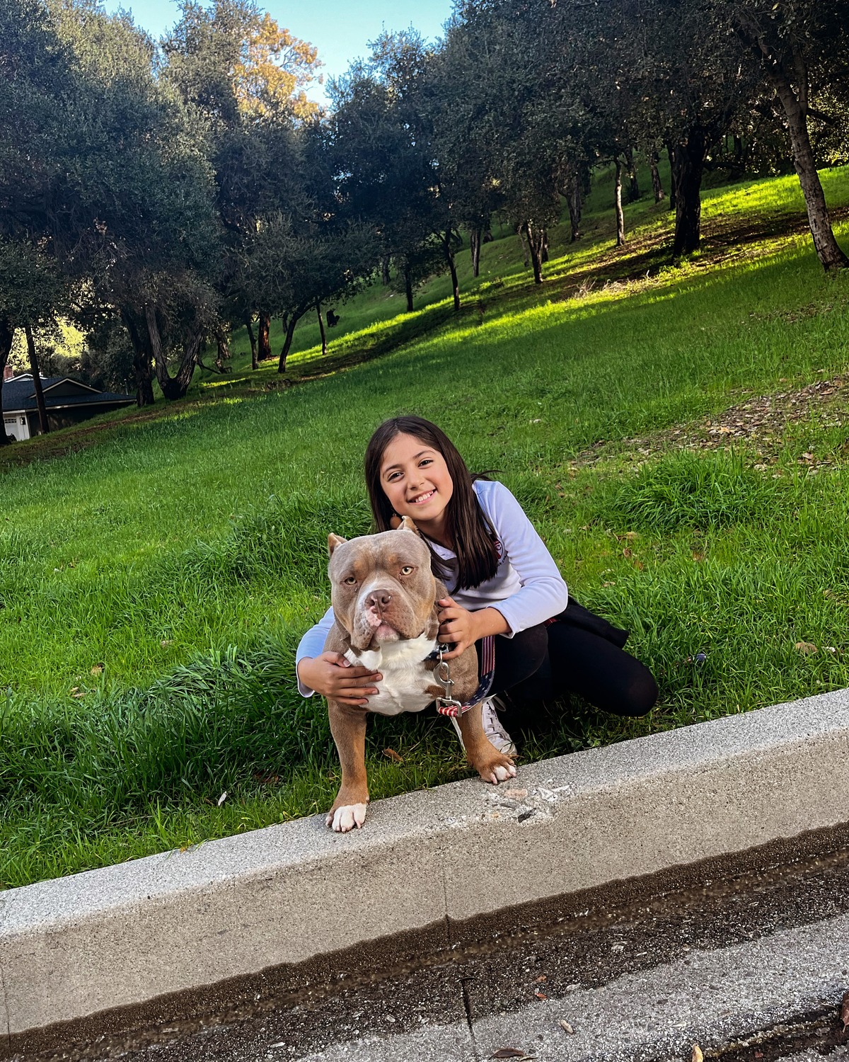 Kid and Dog
